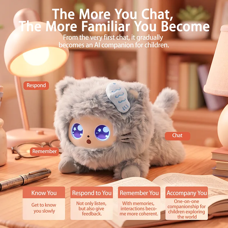 Smart Wish Pet AI plush alternate view
