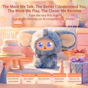 Baby Ledodo AI plush toy front view