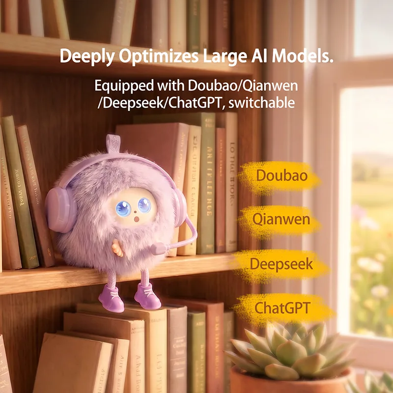 Beat Pocket AI plush toy alternate view