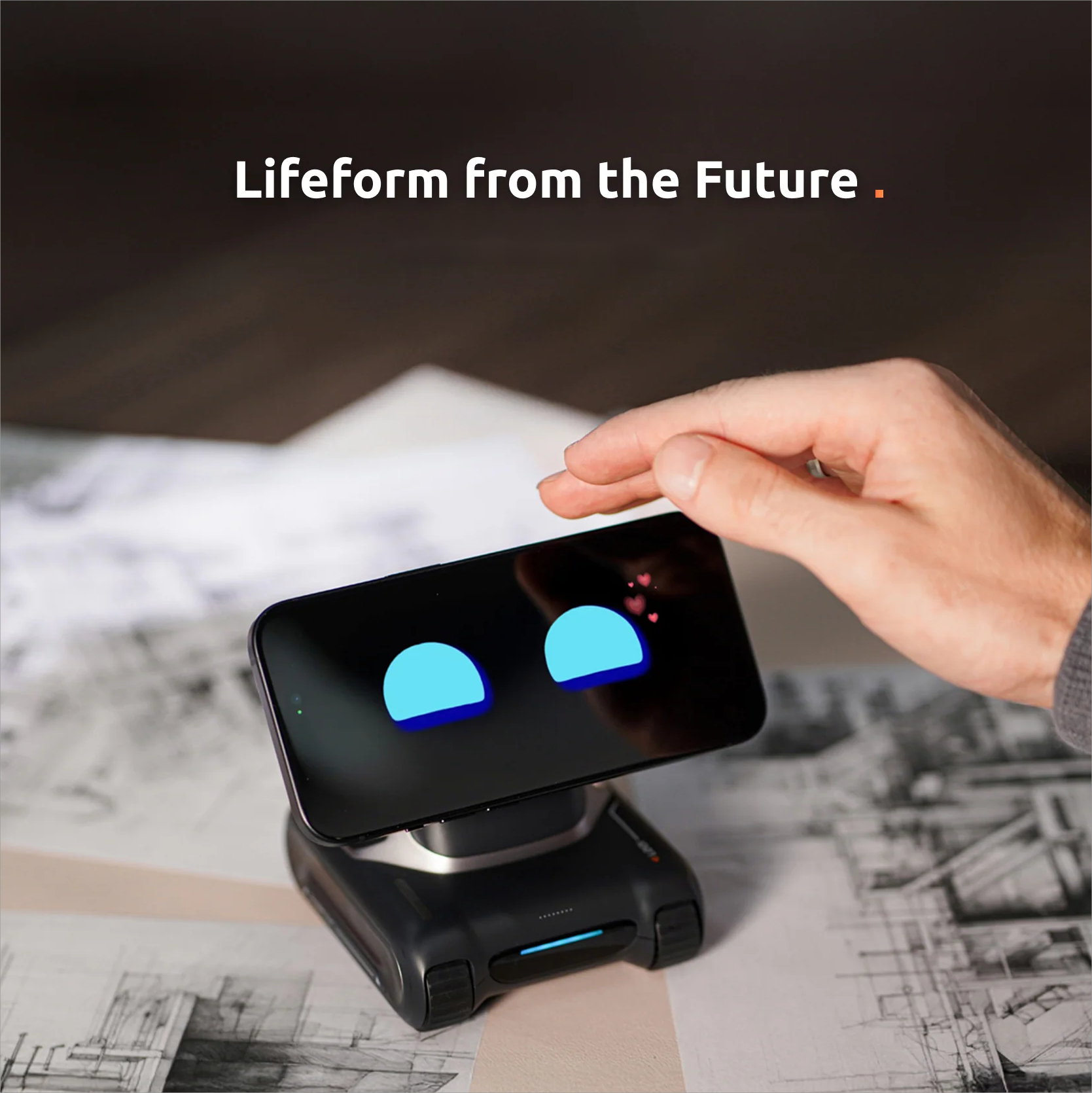 ChatGPT AI Smart Robot Dog Emotional Intelligent Pet 10W Wireless Charging Voice Interaction Face Recognition Android IOS Toy