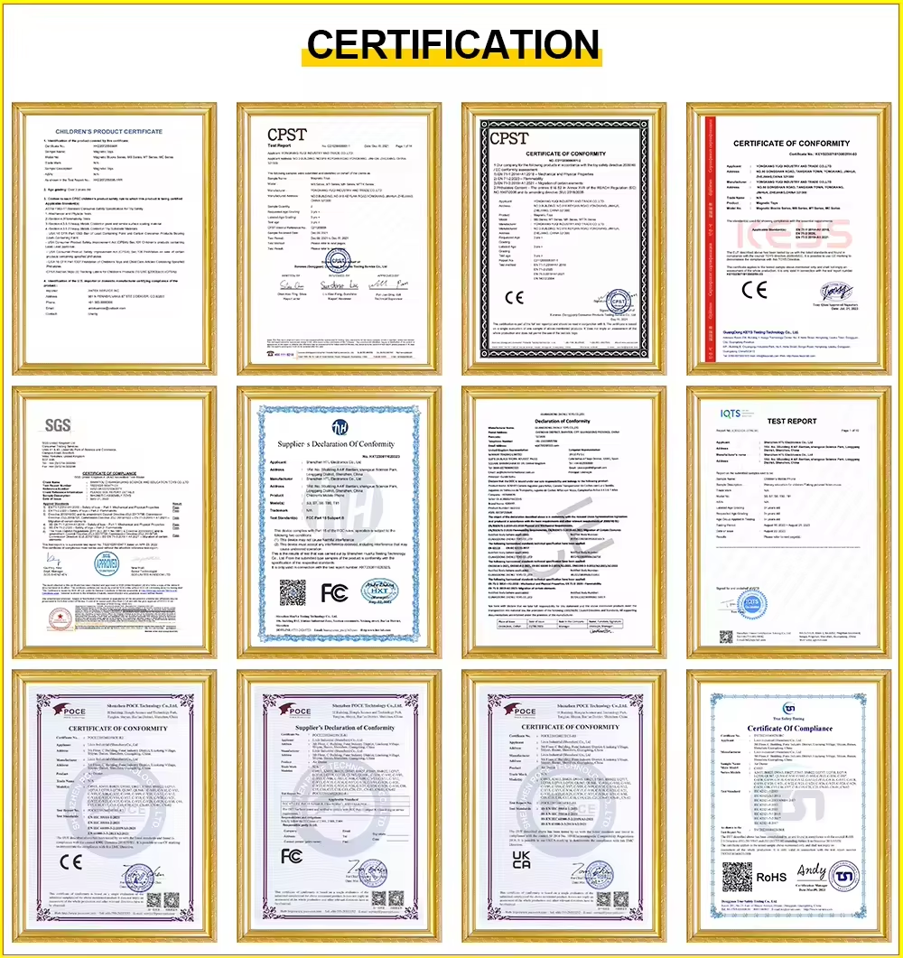 Certifications