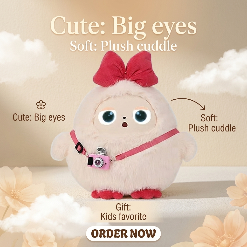 EN71 ASTM F963 CPC Certified AI Dialogue Educational Plush Robot Toy for Kids Early Learning Gift Shop Anti Drop Rechargeable