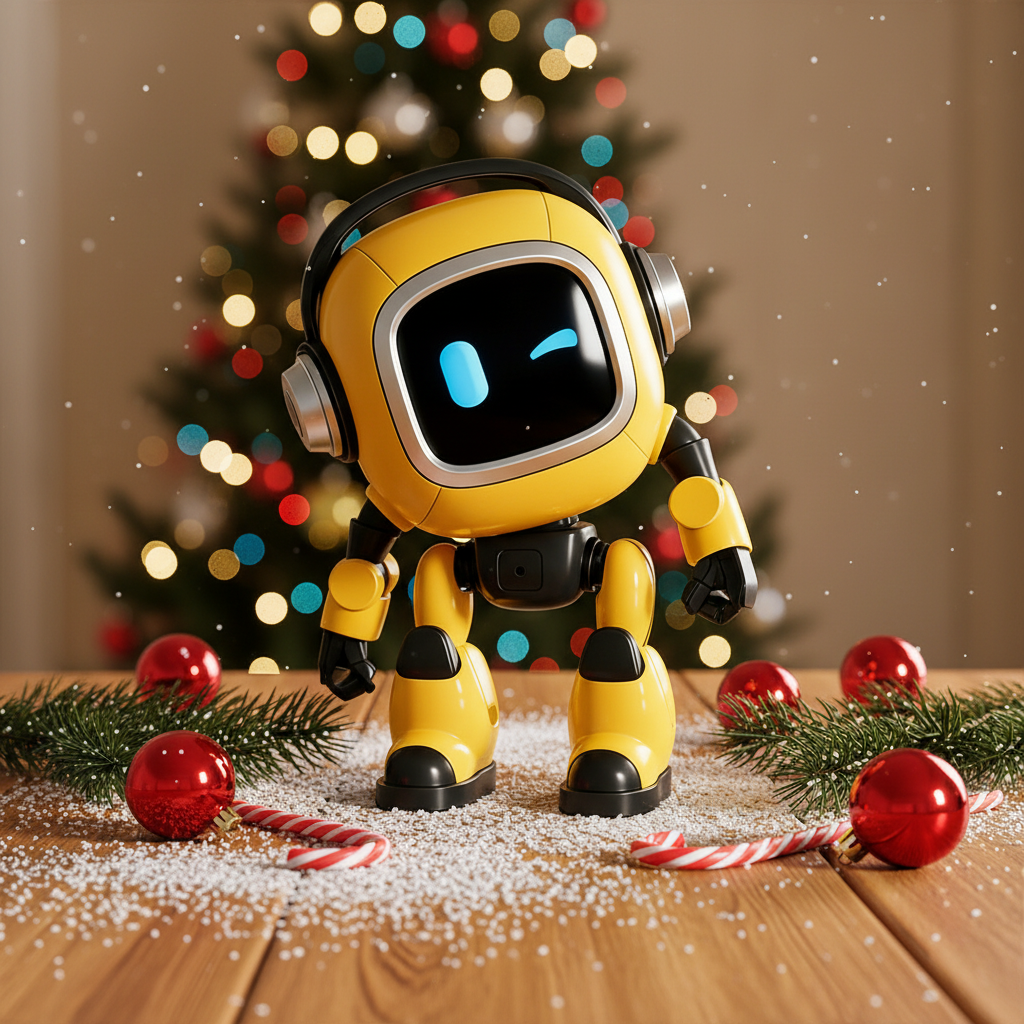 DeepSeek AI Desktop Robot - 37 Languages Multilingual Voice Companion, Smart AI Pet Toy for Education &amp; Desk Decor