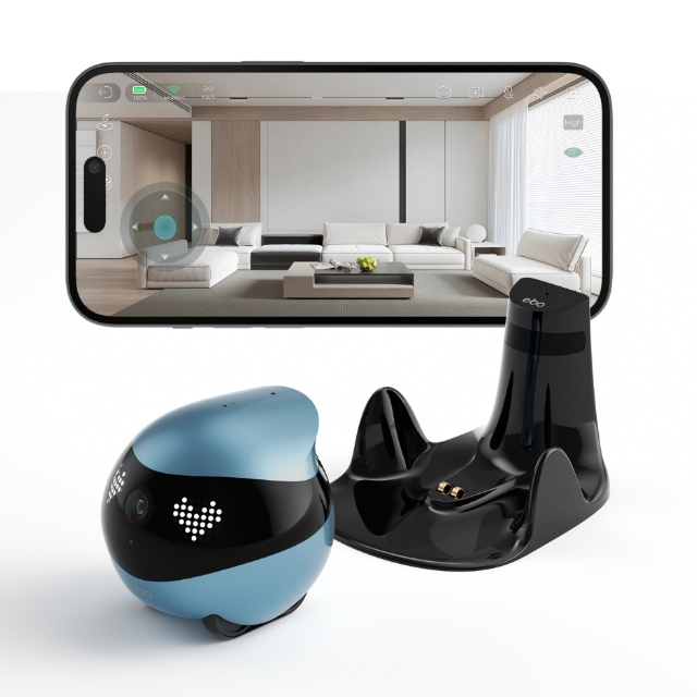 AI Pet Robot Smart Remote Control Toy for Cats Dogs Mini Pet Observation Camera Robot