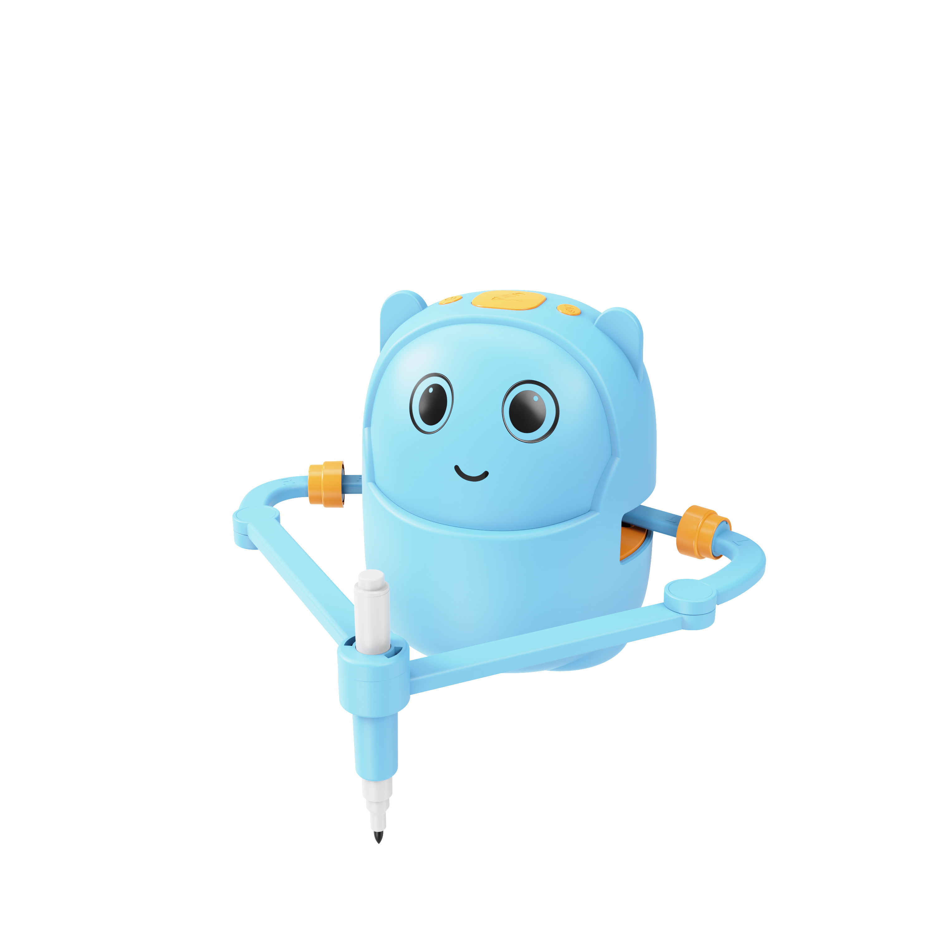 Kids Smart Drawing Robot Toy Montessori Educational Painting Learning Toy Cards Induction Recognition Auto Drawing Machine Set