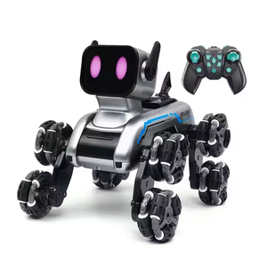 Educational 8-Wheel RC Robot Dog Stunt Car