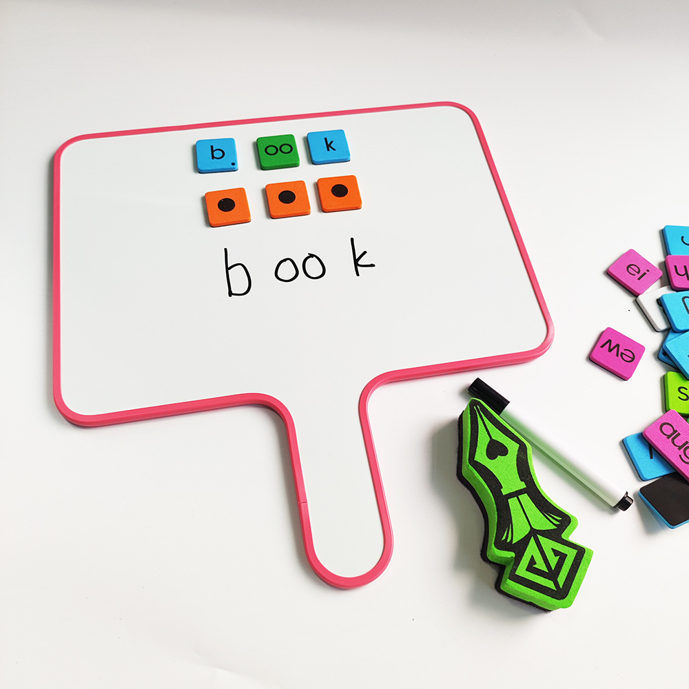 Custom Printed Flash Cards for Kids Educational Cardboard Phonics Letter EVA Tiles English Phonics Toy for Age 2-4 Years