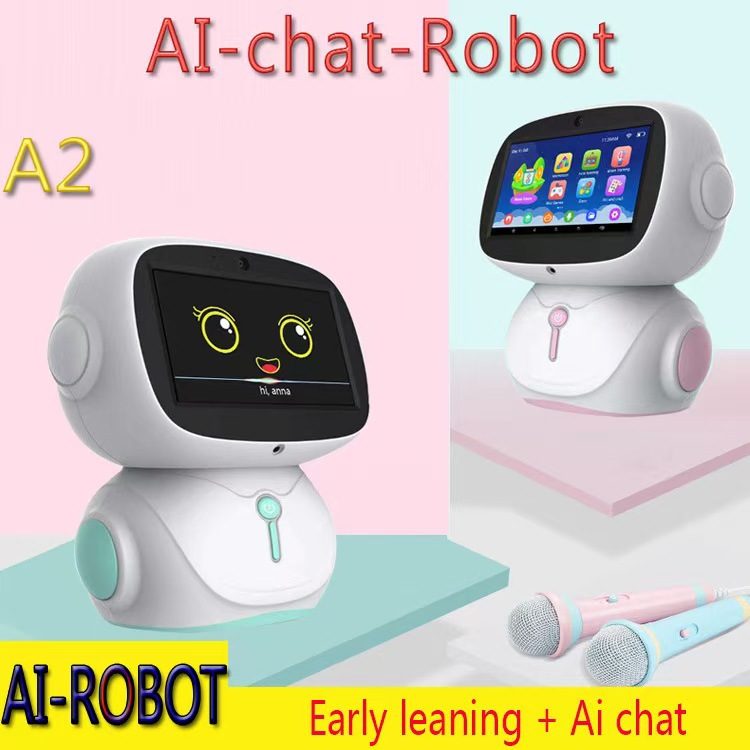 Cross-border E-commerce AI Early Education Machine Learning Dialogue Chat Dance Story Intelligent Robot Educational Toy Plastic