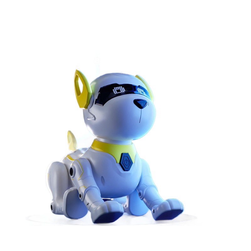 Children's Intelligent Robot Dog Multifunctional Programmable Touch Interactive Remote Control Electric Pet Plastic Desk Clock
