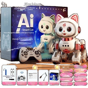 Smart Robot Cat Educational Handheld Handle Remote Controlled Follow Me
