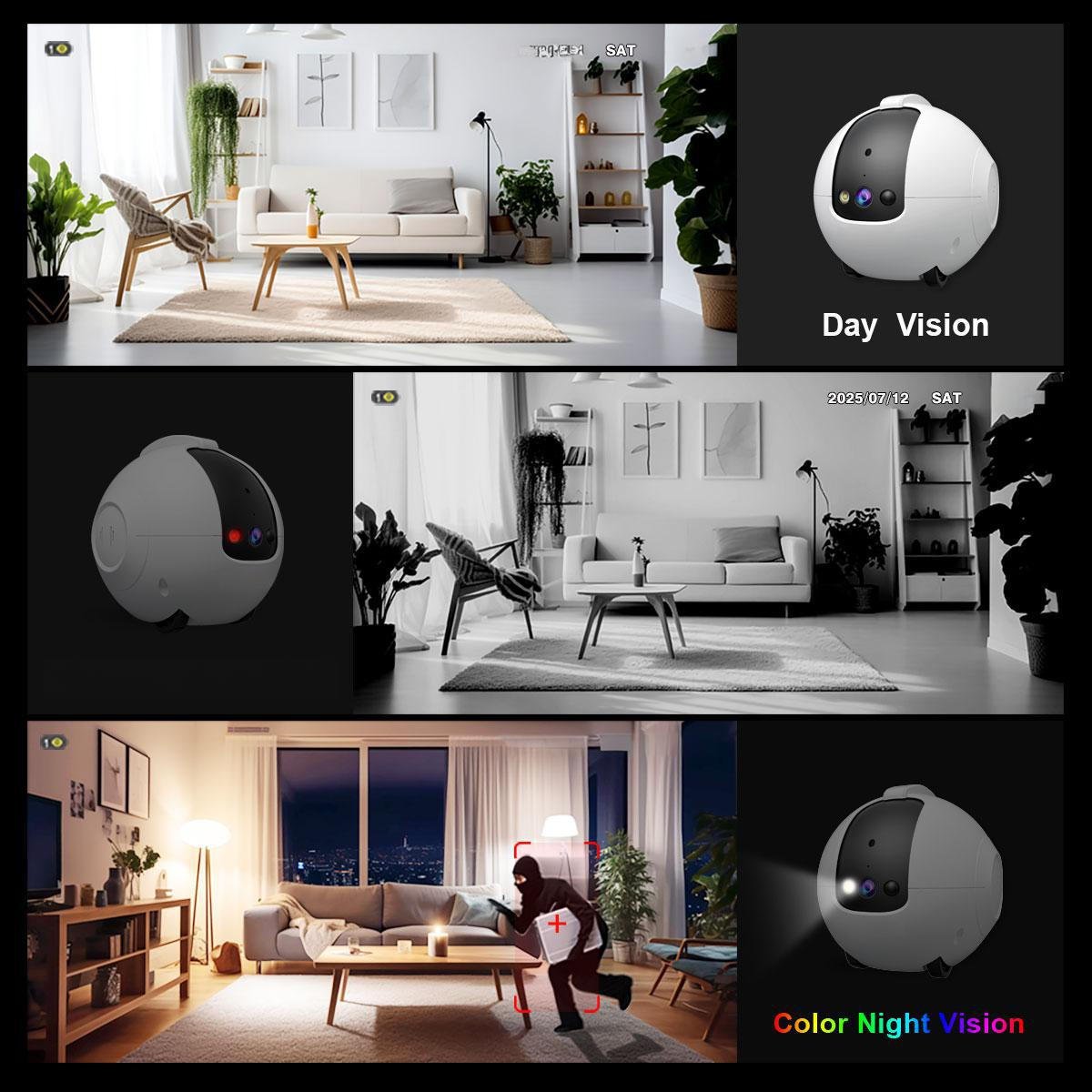 UBTECH Intelligent Mini Cleaning Robot AI Real-Time Translation Android OS 4GB Storage Magnetic Charging-Desktop Pet Companion