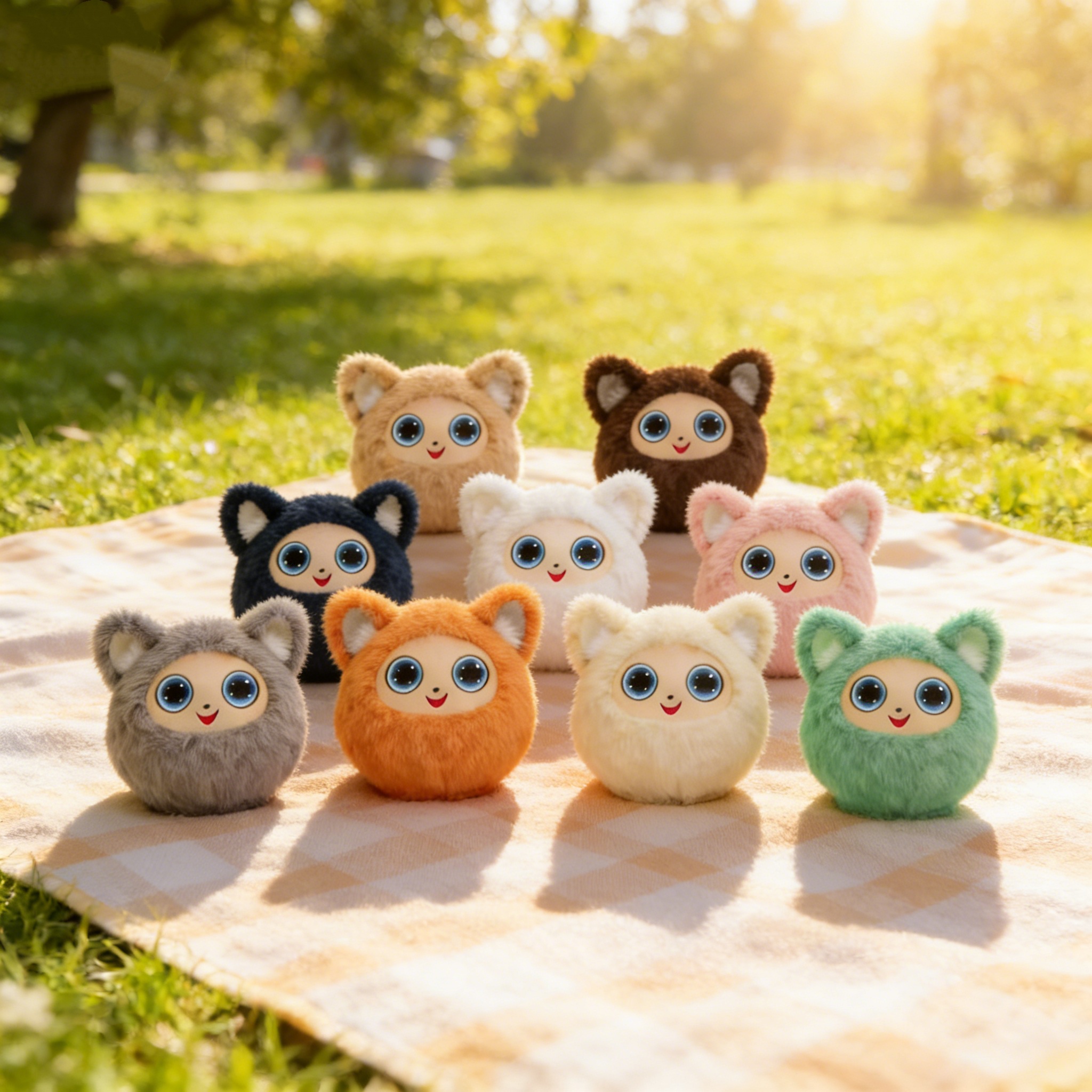 AI Intelligent Electric Plush Doll Growth Accompany Toy for Educational Community Public Welfare Activities