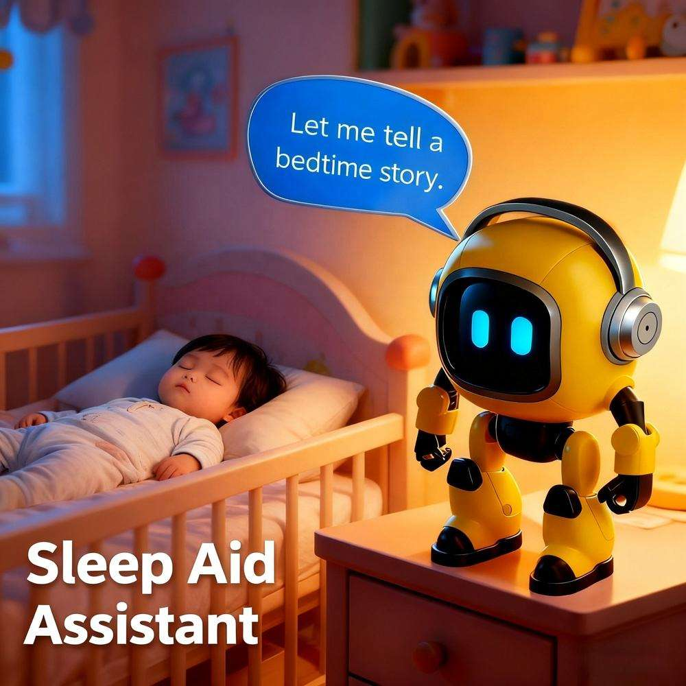 DeepSeek AI Desktop Robot - 37 Languages Multilingual Voice Companion, Smart AI Pet Toy for Education &amp; Desk Decor