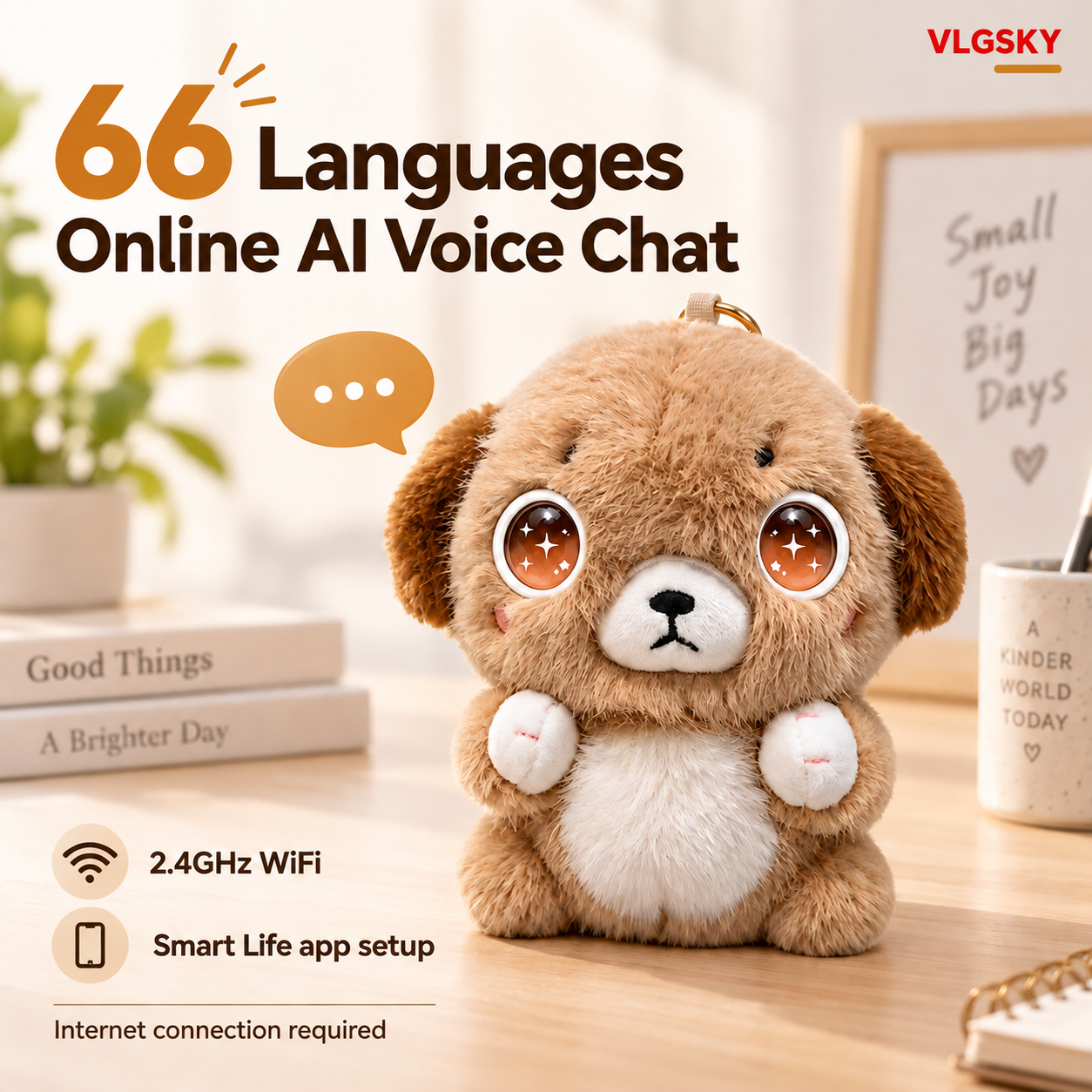 Creative Smart AI Interactive Toy With AI Conversation Function For Home Entertainment And Family Interactive Play