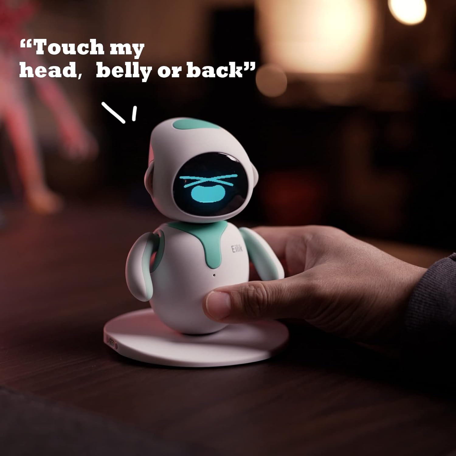 Eilik A Cute Robot Pets for Kids and Adults, Your Perfect Interactive Companion at Home or Workspace, Unique Gifts