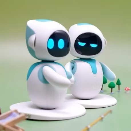 Eilik Official Authentic Smart Robot, Desktop Interactive Electronic Pet, AI Companion Robot That Plays Games