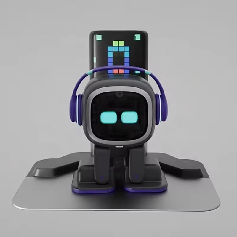 EMO Robot Smart AI Desktop Pet Robot with Alarm Clock Cute Smart EMO Kids Home Toy