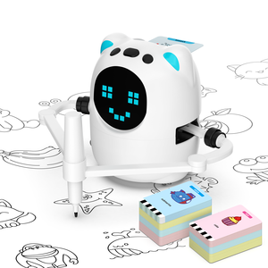 Factory Smart Drawing & Painting Robot Toy with 100 Cards