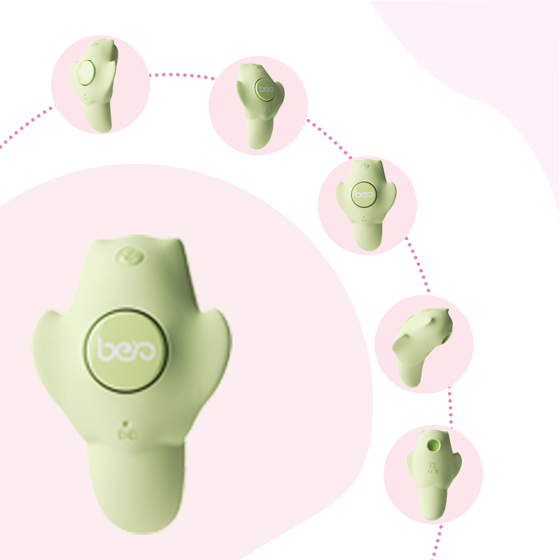 AI Control Smart APP-Controlled Wearable Clitoral Vibrator Cute Bee Panty Latex 9-Speed USB Rechargeable IPx6 40dB Noise Women