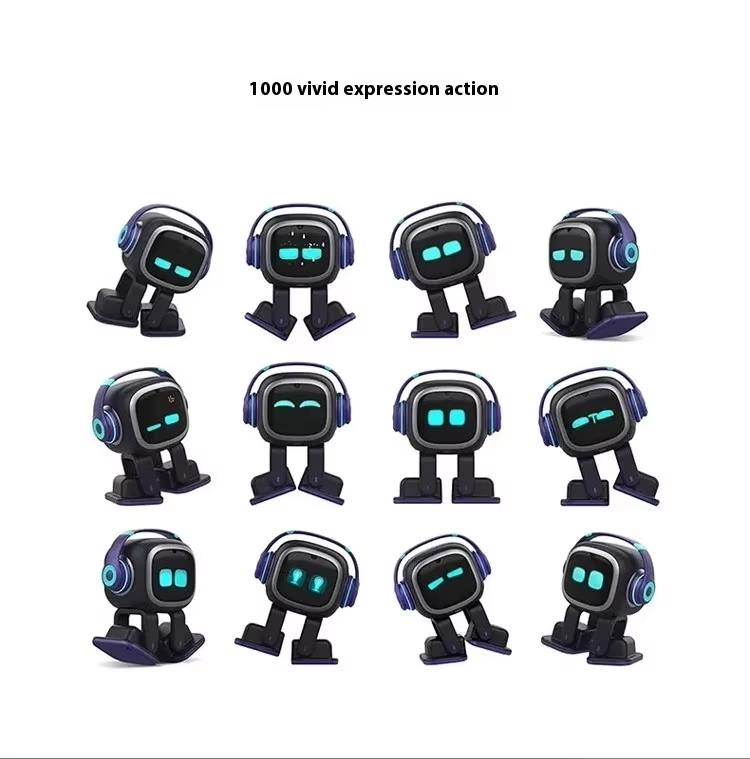 Special Gift EMO Smart Desk AI Robot Pet with ChatGPT &amp; Wide-angle Camera Voice Control Dance Robot Interactive Party Partner