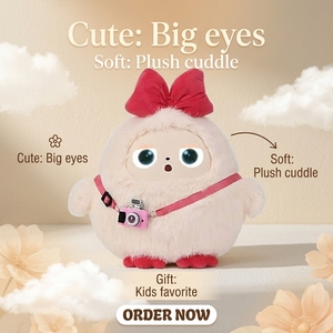 Certified AI Dialogue Educational Plush Robot Toy for Kids