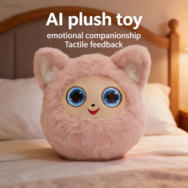 AI Intelligent Electric Plush Doll Growth Accompany Toy for Educational Community Public Welfare Activities