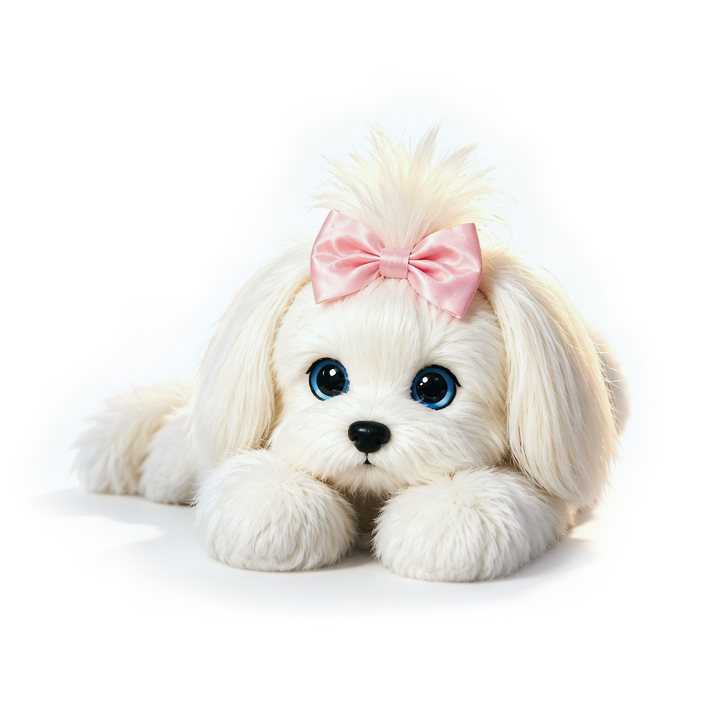 2026 New AI Smart Dog Companion Robot Plush Toy Interactive Talking Companion Doll Early Education Pet For Kid Puzzle Gifts