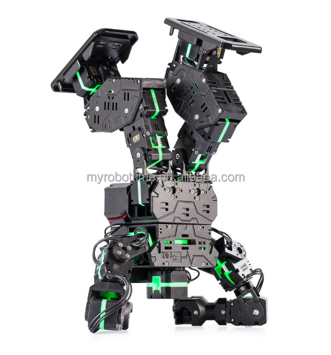 My Robot Time Line-core m Education Playing AI Vision Plastic Children's Christmas Gift Humanoid Biped Robot Construction Toy