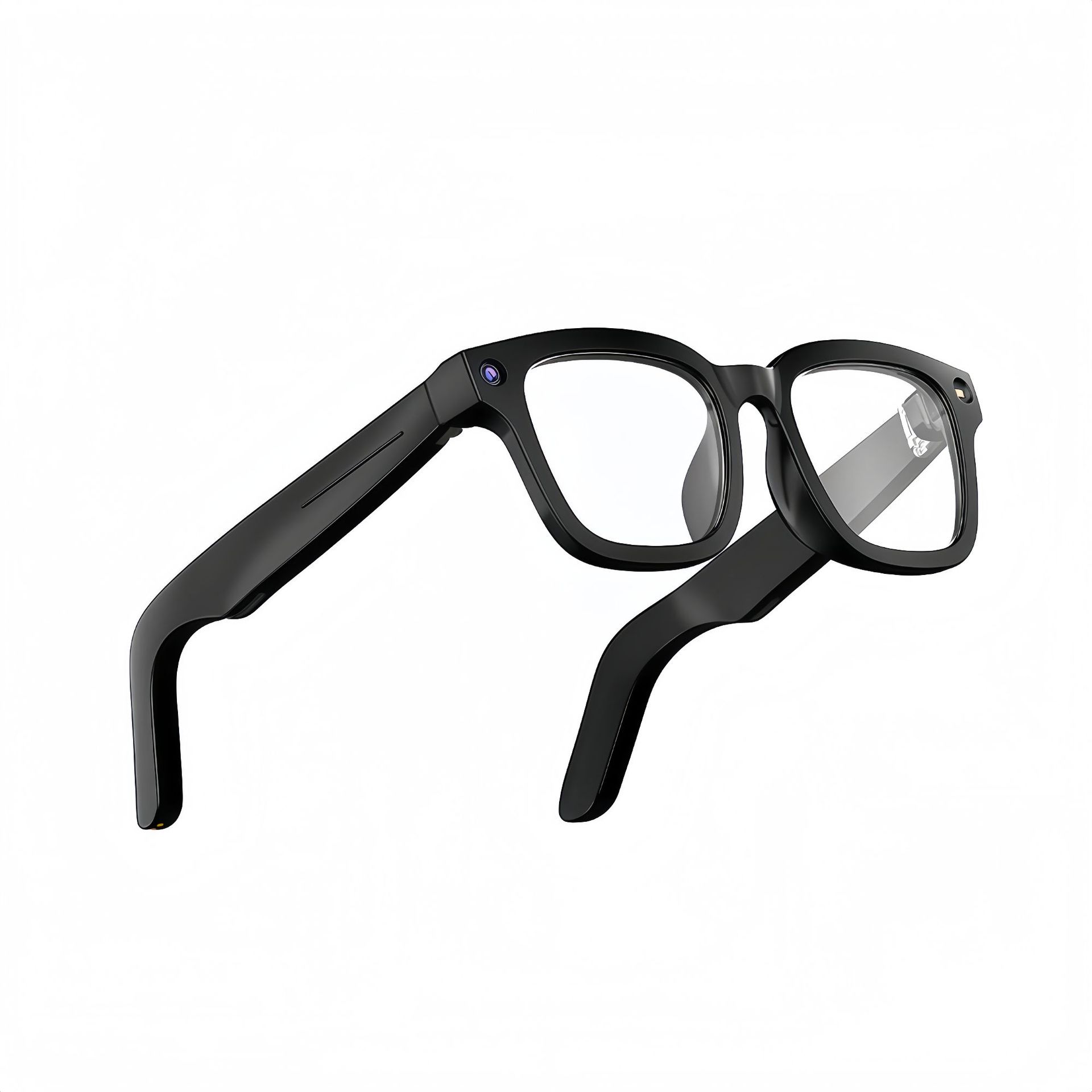 High-Tech E02L TR90 Ultra HD Smart Wearable Headset Chatgpt for BLE Enabled Camera Glasses Music Active Lifestyle Users