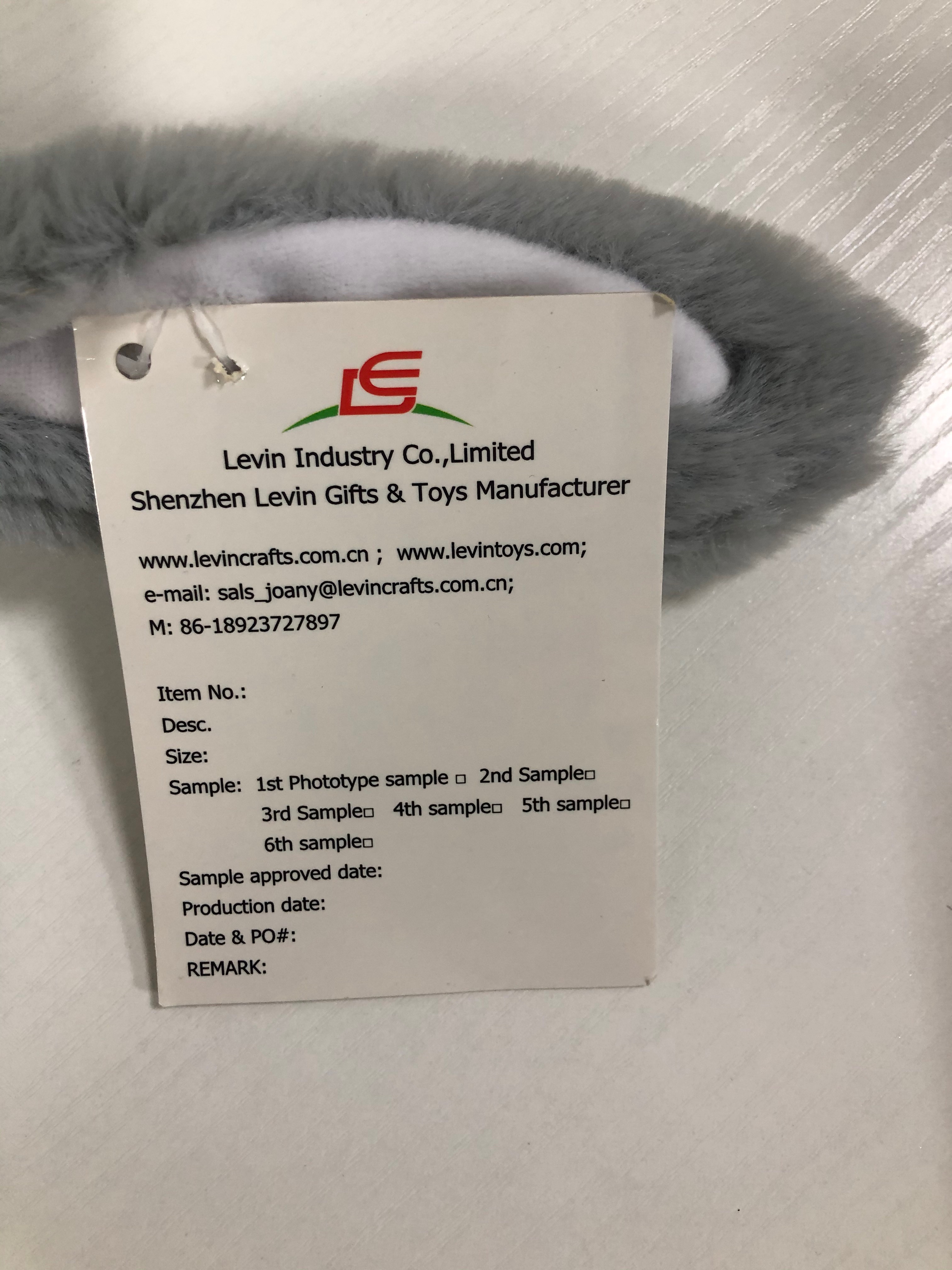Custom Label Sample 1