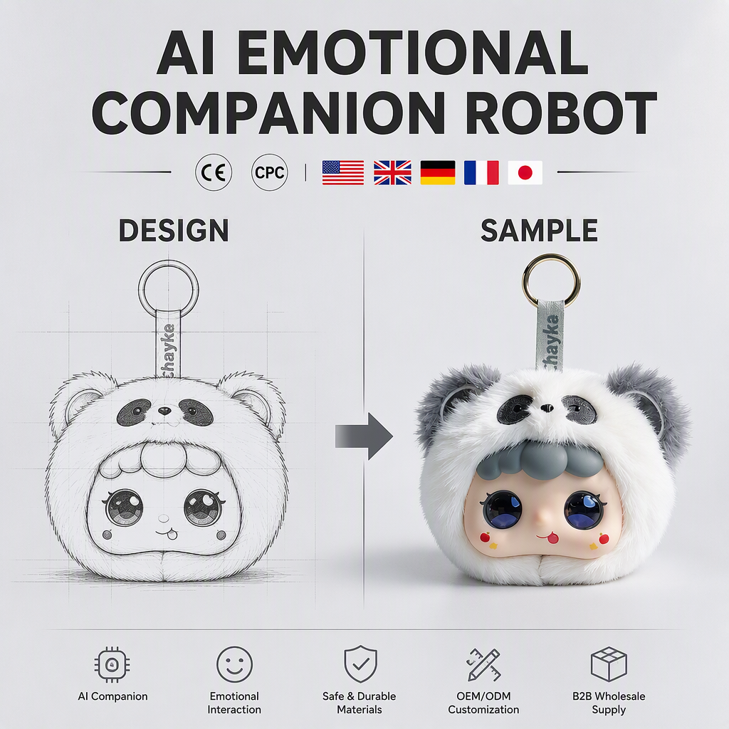 Direct Sales Secure AI Interactive Doll Teens Adjustable Height 11-30cm Voice Chat Parental Smart Toy Smart Interactive Plush