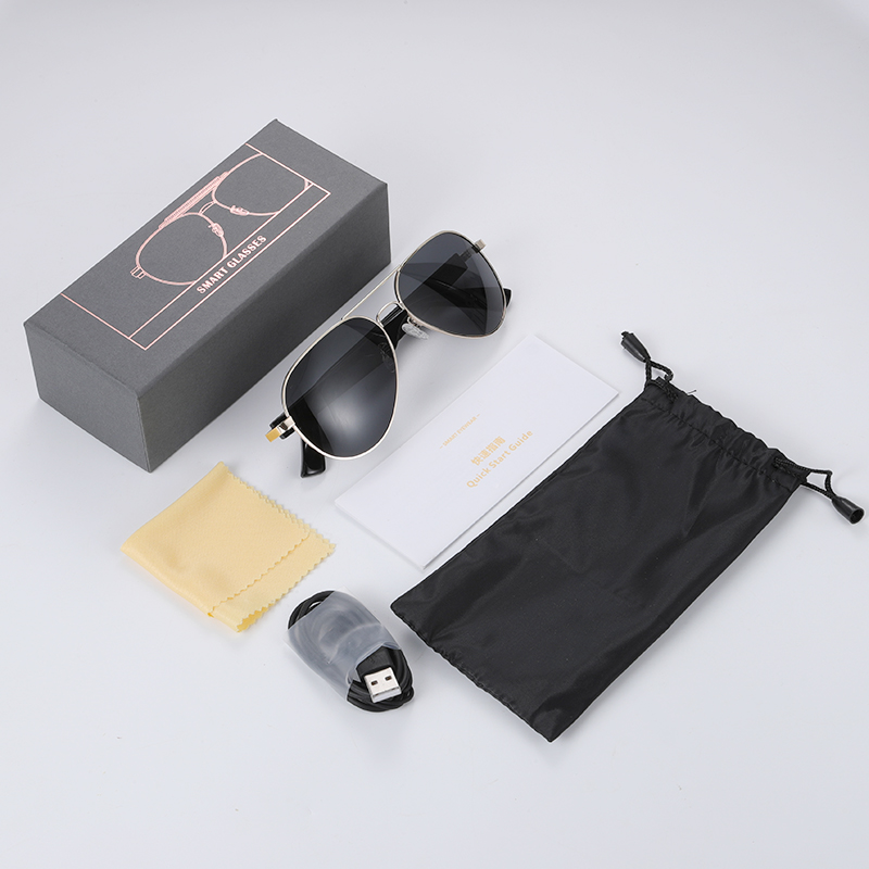 Factory Price AI Smart for Bluetooth Glasses Intelligent Video Camera and Translate Recording Function Wearable Headset