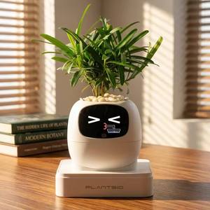 Smart Hydroponic Self-Watering Pet Planter Robot