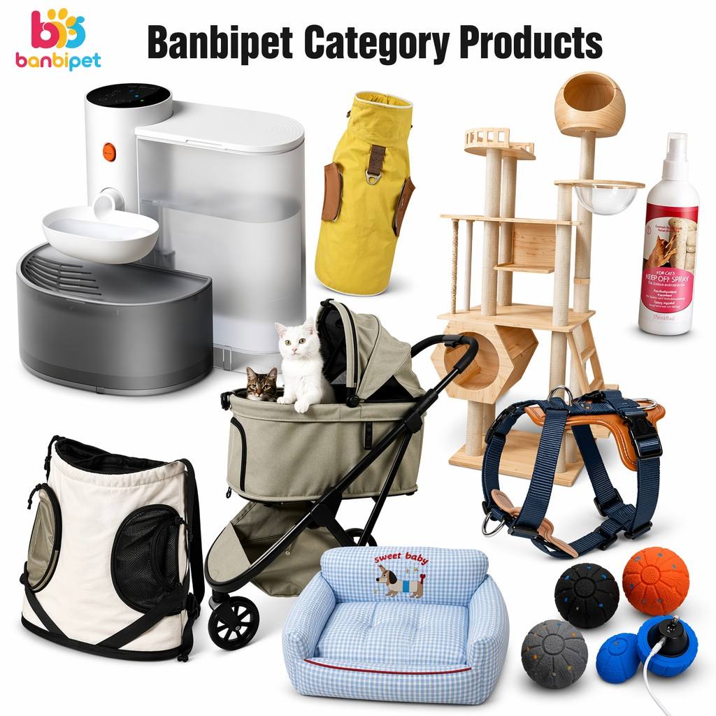 Wholesale Banbipet Bionic Butterfly Interactive Flapping Smart Cat Toy Automatic Rolling Bouncing Kitten Toy Adjustable Rope