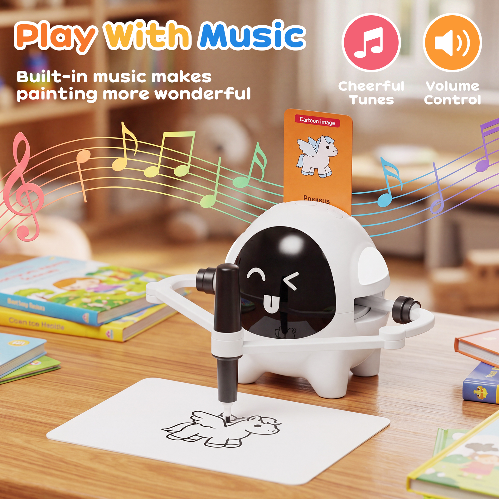 DW07-C Smart Drawing Robot Machine Automatic Smart Robot Drawing Toys for Children