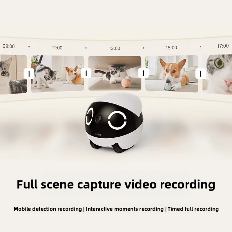 Mini Pet Monitor Companion Robot for Sports &amp; Entertainment