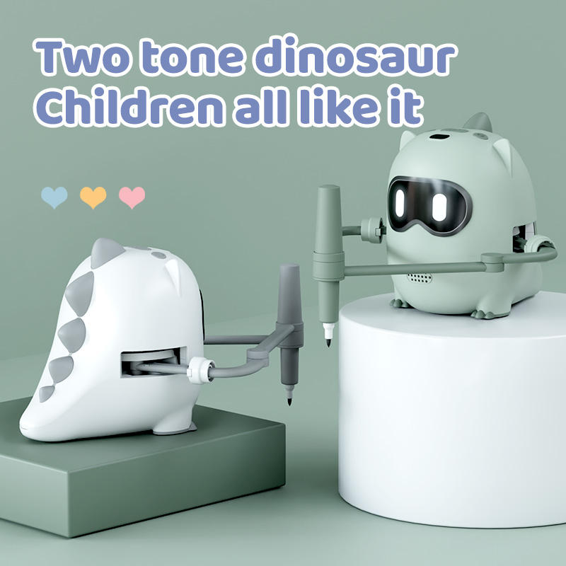 AI-powered Drawing Robot for Children, Low-noise Rechargeable Model, a Top Choice for Birthday Gifts for Boys and Girls.