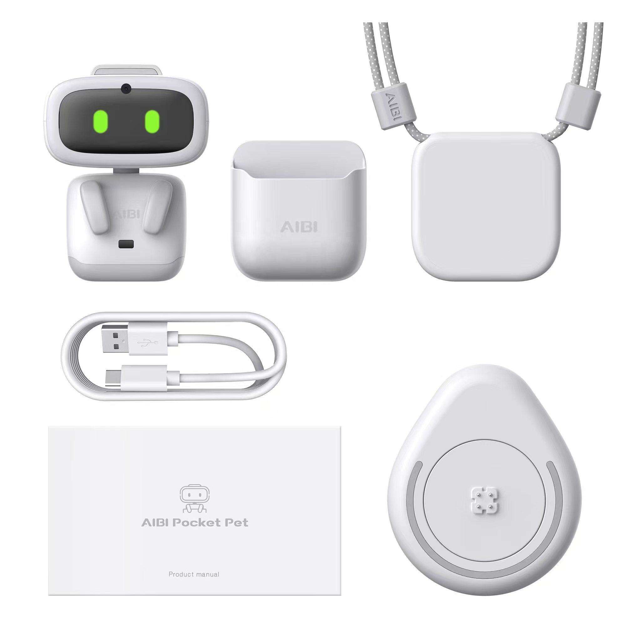 AIBI Eilik Robot Children Adult Decompression Toys Pocket Robot AI Intelligent Interaction Companion of Pet Funny Companion Bot