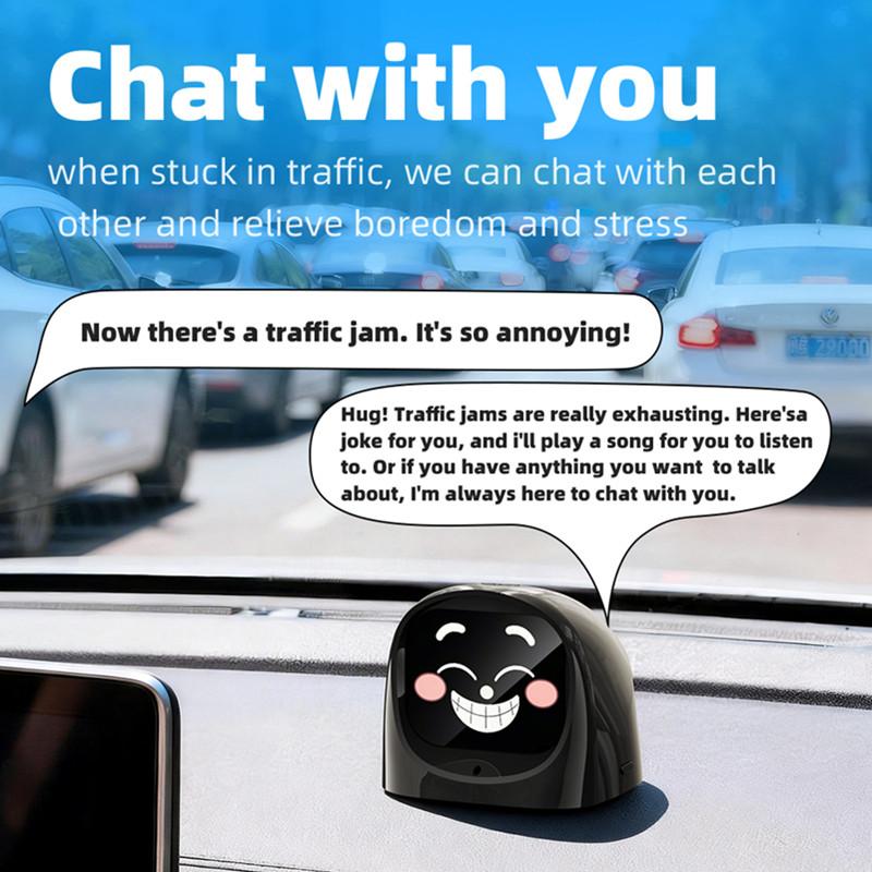 AI Smart Interactive Desktop Robot AI Chatbot Ornament Smart Robot Toy Electronic With App Control Interactive Pet Cute Robot