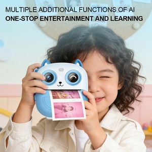 AI Kids Printer Wireless Certified Voice Intelligent Portable DIY Image Dialogue
