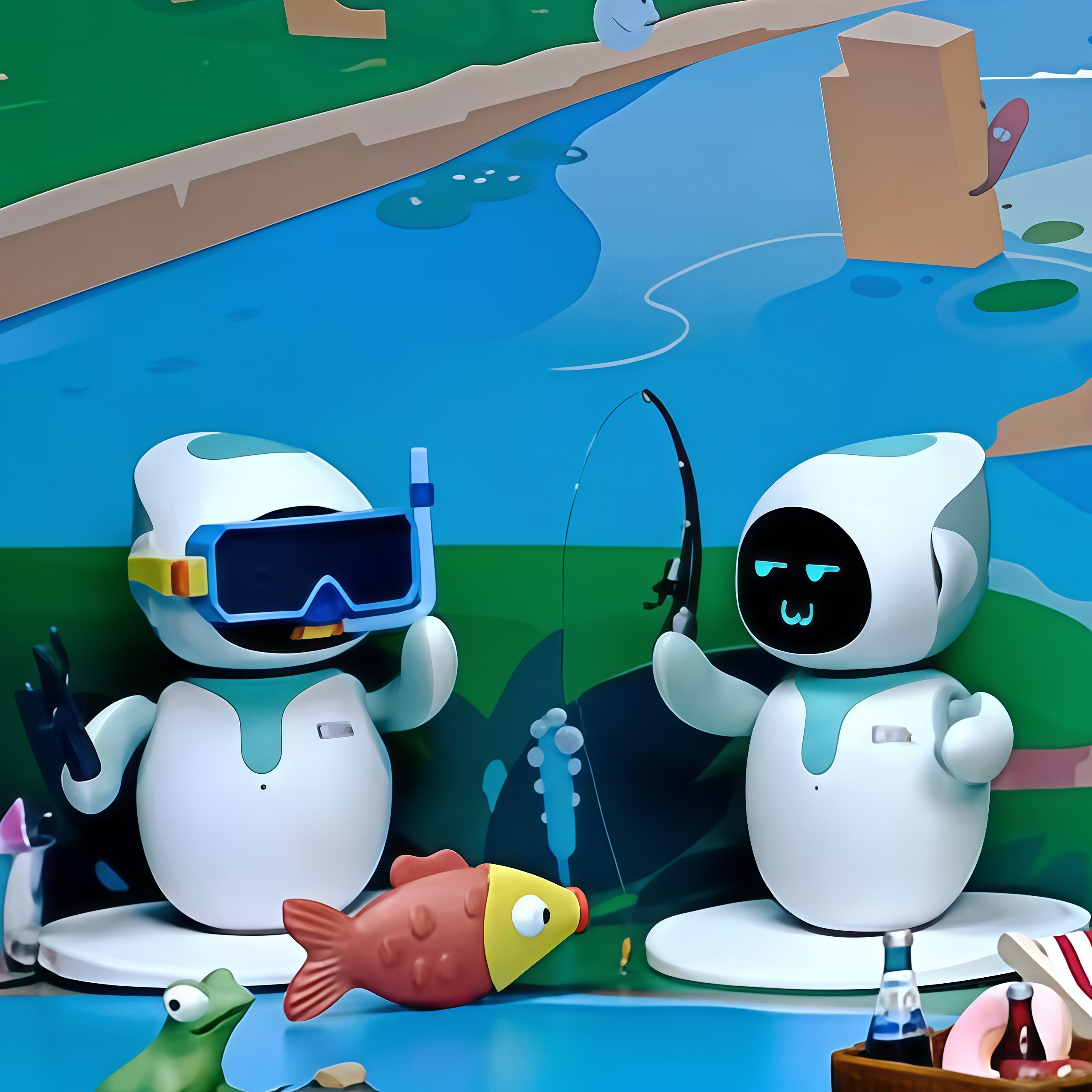 Eilik Official Authentic Smart Robot, Desktop Interactive Electronic Pet, AI Companion Robot That Plays Games