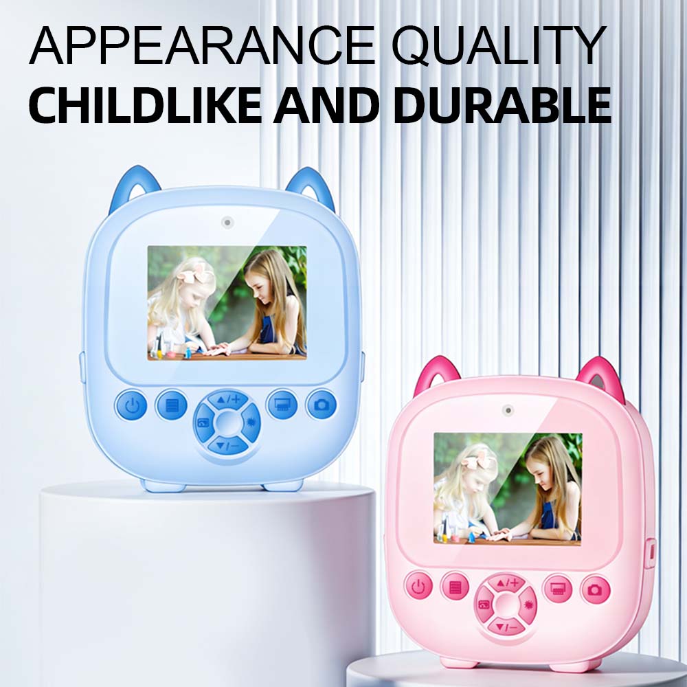 AI Kids Printer Wireless Certified Voice Intelligent Stock Portable DIY Image Dialogue Product New Toys for Photo Printer