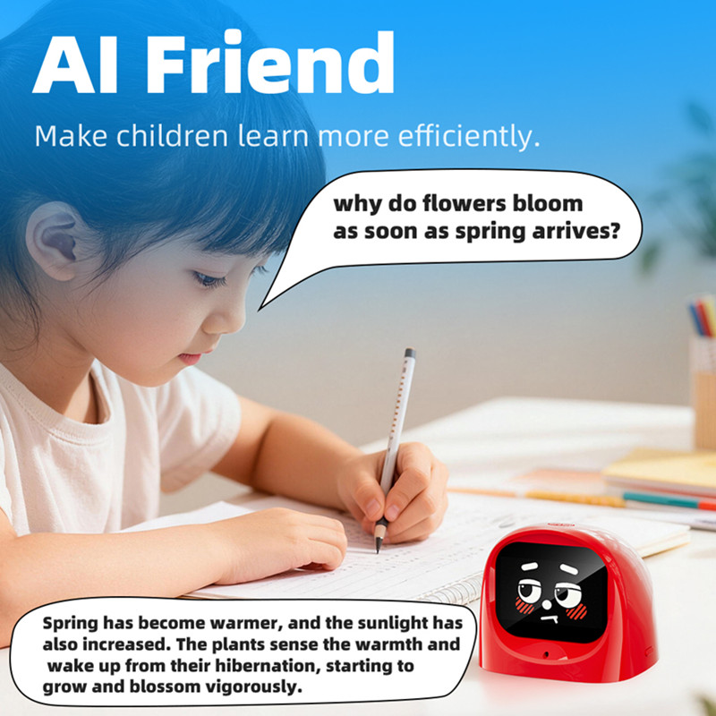 AI Smart Interactive Desktop Robot AI Chatbot Ornament Smart Robot Toy Electronic With App Control Interactive Pet Cute Robot