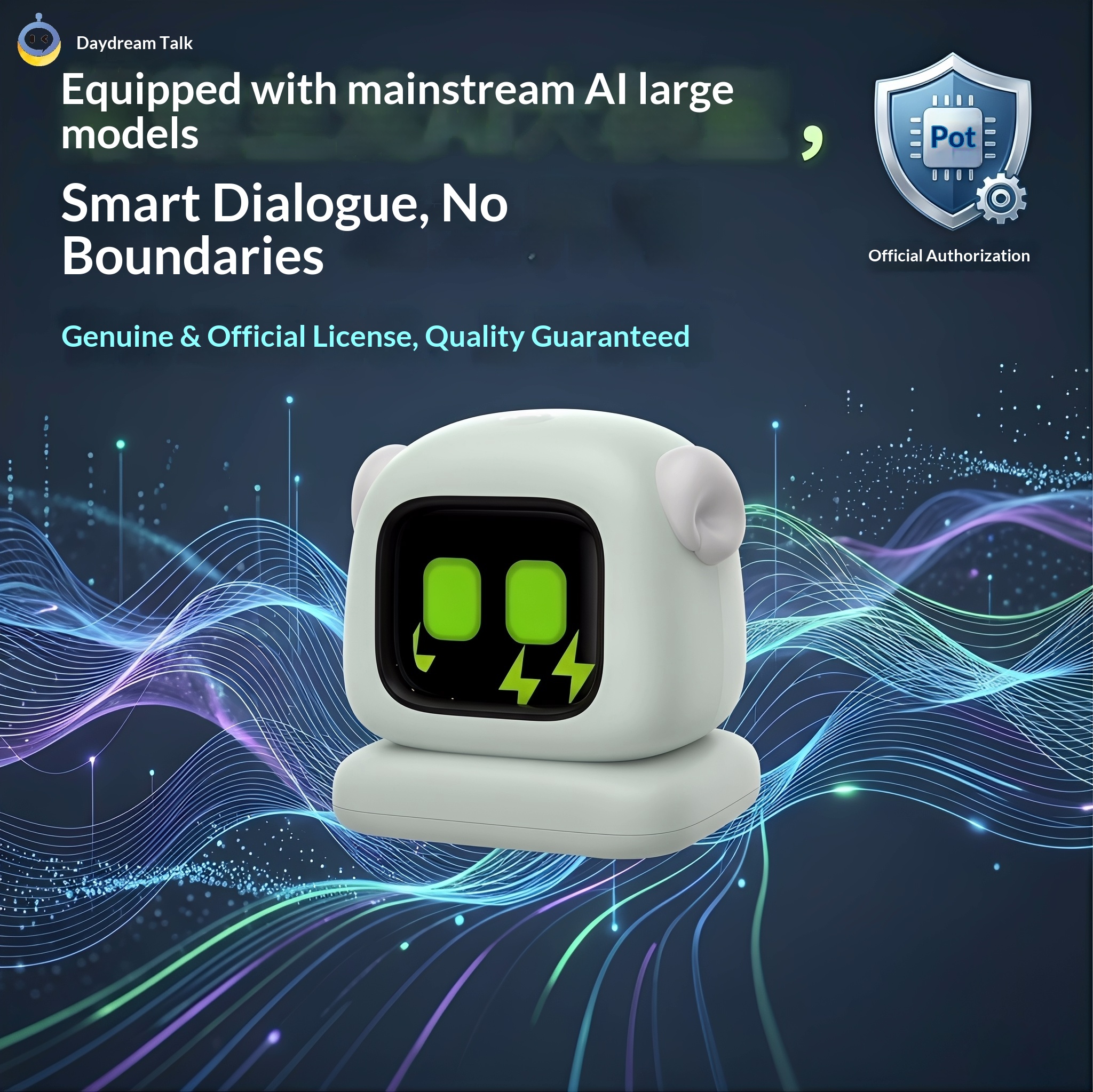 New Smart AI Robot with WIFI Dual-mode Voice Interaction Dynamic Expressions Emotional Companionship Multiple Functions China