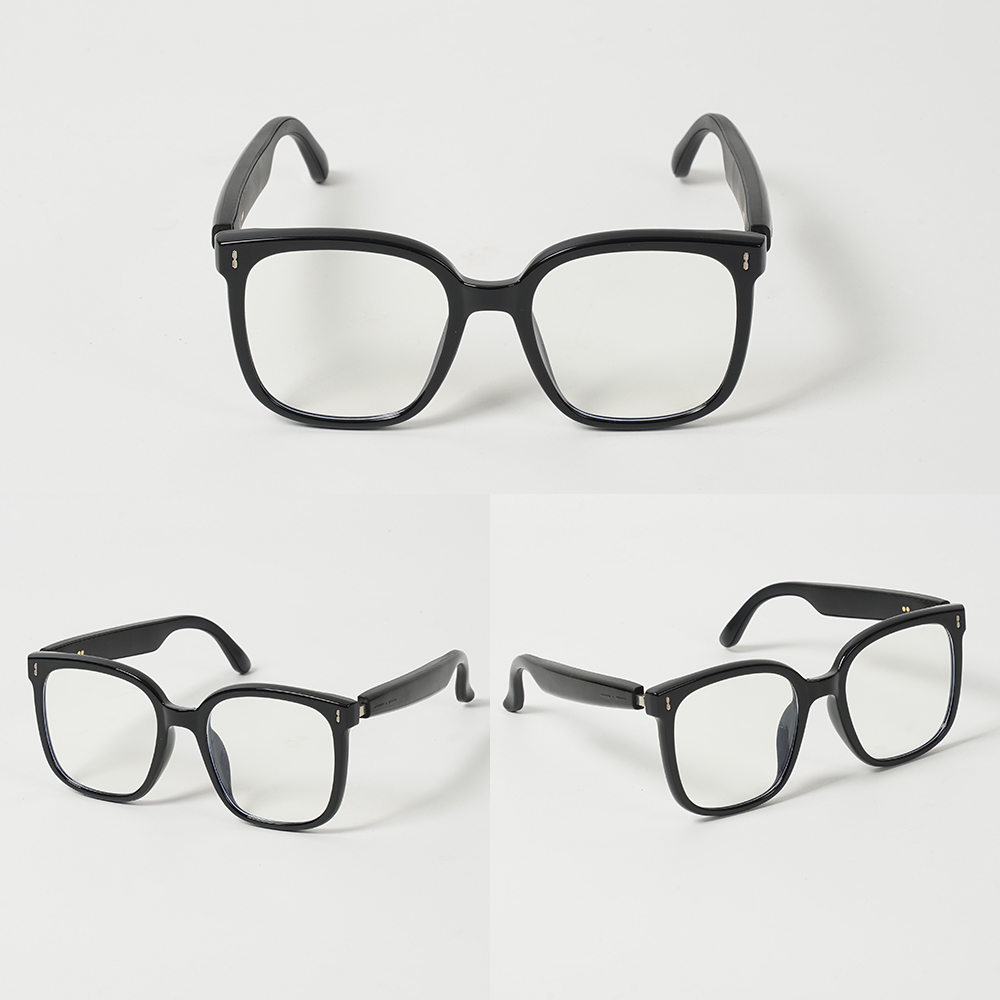 Wholesale Wearable Tech Ai Smart Glasses Touch Control Wireless Music Magnetic Charging Speaker Integrated Frame