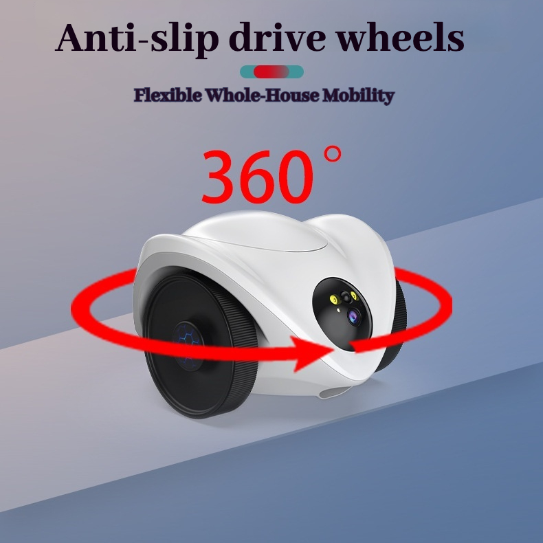 Interactive Pet Monitoring Robot Laser Teasing Camera Smart Treat Dispenser Remote Control Toy for Dogs and Cats