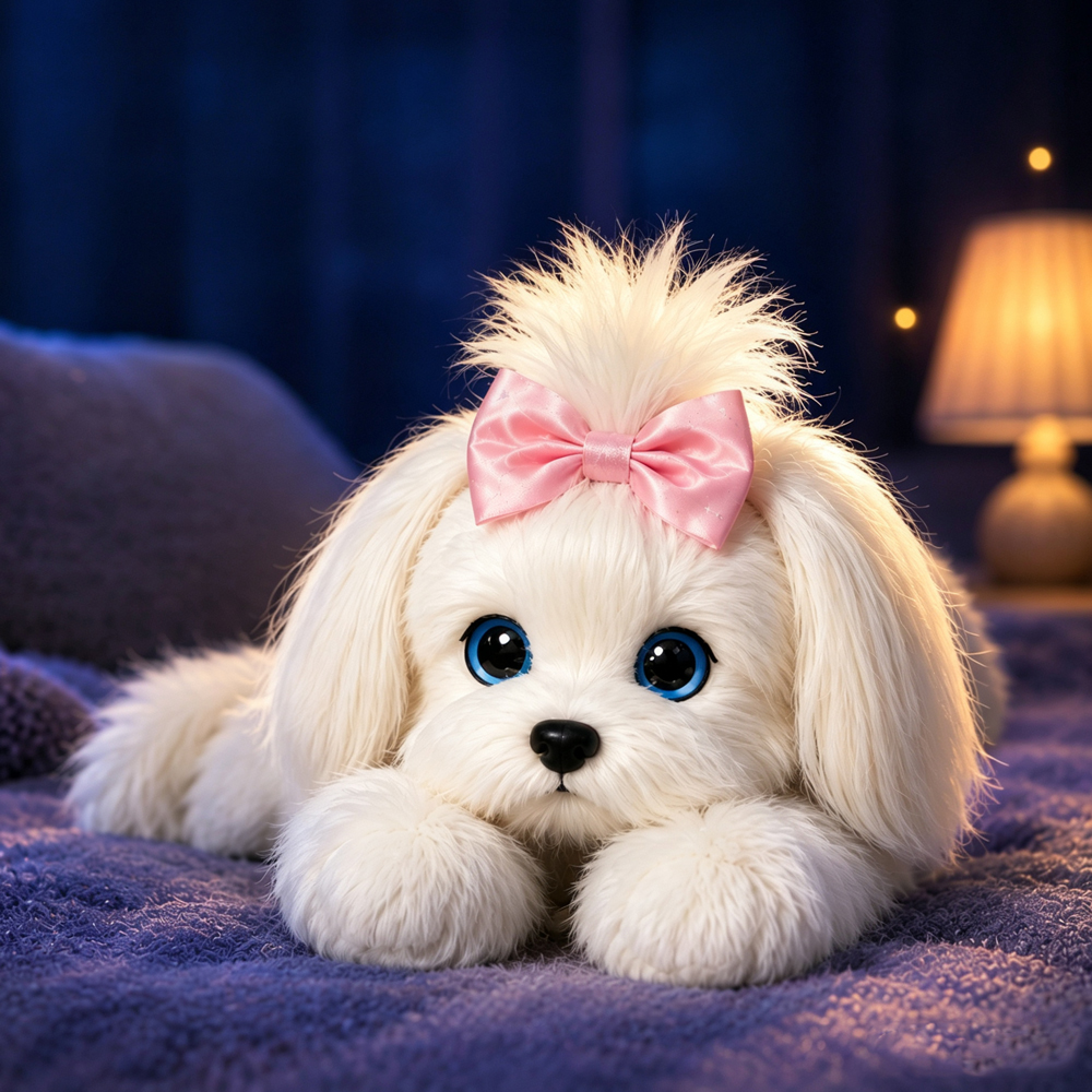 AI Plush Toy Pet Dog BELLA detail 2