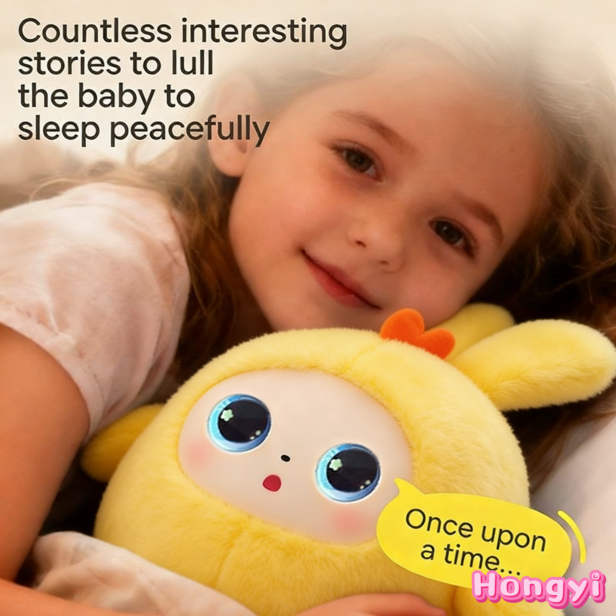 Le Doudou AI Intelligent Educational Science Toy Children's Companion Early Education Interactive Plush Adjustable Height