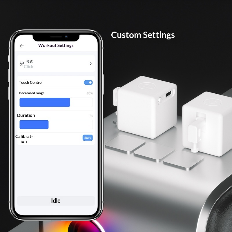 Smart Home Automation DIY, Finger Touch Robot , AI Voice &amp; App Remote Switch Control ,Timing Function Type-C Charging