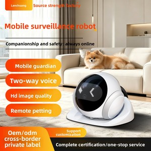 AI-powered Pet Companion Robot with Mobile App Control